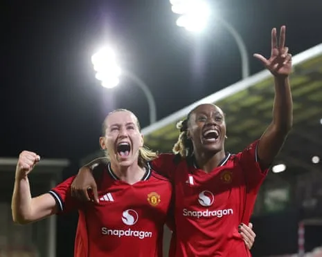 E. Terland Hat-Trick Propels Manchester United Through to The Champions League Main Draw