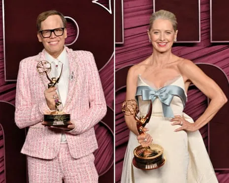 The talented Jeff Hiller and Katherine LaNasa: Their Unexpected Emmy Victories Inspire Those That Break the Template